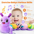 0-6 10 0-6, 6-12 Tummy Baby Toys Months, Washable Baby Musical Caterpillar Toys with Kid's Song,Rattles,BabyTeething