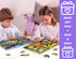 QUOKKA Wooden Kids Puzzles Ages 4-6 - 4 x 60 Piece Puzzles for Kids Ages 4-8, Cars, Ships, and Animals