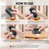 Trimmer 2 (3.3 inch) Electric Nail Clipper, Automatic Electric Nail with Light, Speeds,Magnetic Cover,Nail Scraps