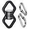 Trobing Swing Swivel - 30KN Rotational Safety Device, 360° Rotator for Aerial Yoga, Hammock, Swing, Rock Climbing