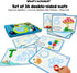 36 2, 3, 4, 5 Alphabet & Number Playdough Mat for Letter Tracing | Activity Card for Clay, Playdoh, Marker | Learn