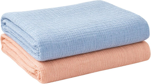 Varniya Lifestyles Muslin Swaddle Blanket Organic Cotton Baby Receiving Blanket Soft & Breathable Swaddle
