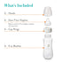 9 (Pack 6) Evenflo Feeding Premium Proflo Venting Balance Plus Standard Neck Baby, Newborn and Infant Bottles