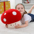9 Inch WeBingo Mushroom Plush Pillow, Cute Large Mushroom Decor Stuffed Animal Plushies Stuffy for Girl Boy Kid Adult