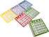 Yuanhe 50 Bingo Game Cards - Bingo Set for Kids Party, Paper Card Games for School and Family Activities