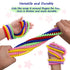 6 Pack (6) Sensory Chew Necklace for Boys and Girls, Stretch Chewing Necklaces for Kids with Autism ADHD SPD, Oral