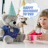 Skylety 6 Pcs Bear Clothes Basic Tee Shirt for 14-18 Inch Stuffed Bears Doll (Blue)