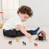 Farm Animals Dog House Building Blocks Set, MOC Animal Kennel Toy Set for Kids, 109 Pieces, Ages 8+
