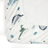 Lush Decor Baby Dinosaurs Roar Soft & Plush Fitted Crib Sheet, Dusty Teal & Gray, 52"x 28" x 9"