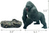 Gorilla King Kong Toys with Realistic Rock Action Figure Rampage Gorilla Fight Mode for Kids