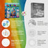612, Set, Rock Painting Kit for Kids Ages Arts & Crafts Creative Art Toys, Glow-in-the-Dark Rocks to Paint, Gifts