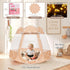 1 2 3 12-18 Crayline Pop Up Princess Tent with Star Light, Toys for Year Old Girl Birthday Gift, Ball Pit for Months