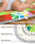 50x50, Foam Baby Play Mat Removable and Machine Washable Cover, Thicken Cushioning Playmat and Perfect for Playpen
