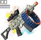 Electric Automatic Toy, JakMean Toy Blaster with 30 Dart Clips and 100 Foam Darts for Outdoor Shooting Games