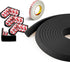 Baby Proof Corners and Edges with 18ft Bumper & 8 Foam Corner Protectors, Thick, Odorless, Black