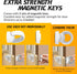 UPGRADED LICYFERN Magnetic Cabinet Locks (8 Locks & 2 Keys) - Invisible Baby Proofing Child Safety Lock, Easy to Install