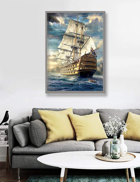 1000 Piece Jigsaw Puzzle - The Great Voyage for Adults and Kids - Educational Toys