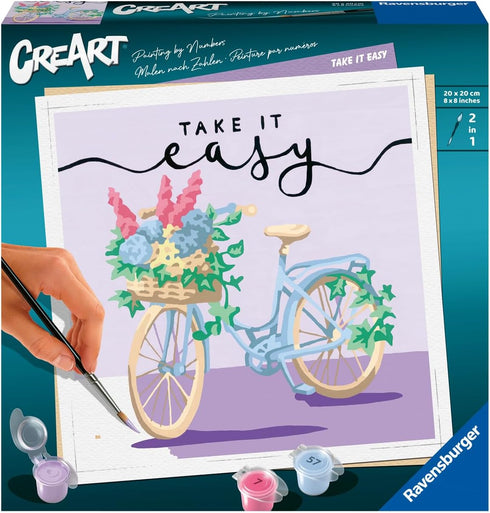 Ravensburger Take it Easy Paint by Numbers Kit for Adults, 20099, Arts and Crafts for Ages 12 and Up