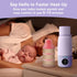 Tilcare 17oz 12H Portable Bottle Warmer for Travel - Baby Bottle Milk Warmer, Fast Heat Travel Bottle Warmer