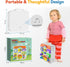 Montessori Busy Board for 1-2 Years Old - Toddler Toys for 1+ Years Old, Baby Musical Toy, Sensory Learning Educational