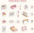 Set, 28 6 3+ ROBOTIME Wooden Dollhouse Furniture PCS Miniature Dollhouse Furniture with Room Kits, Dollhouse