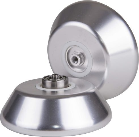 Duncan Toys Metal Racer Yo-Yo, Aluminum Advanced Level Yo-Yo with Racer Caps and SG Sticker Response in Red