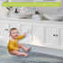 6 Pack Adjustable Cabinet Locks for Babies, U-Shaped Baby Proofing Child Locks for Cabinets, Drawers, Fridge