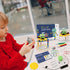 8-12: 4-Pack Bulk STEM Craft Kits for Kids Doodling Robot Building Kits, Classroom Activities & Science Experiments