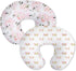 Little Grape Land Nursing Pillow Covers 2 Pack, Soft & Breathable Removable