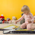30 Inch Tinideya Kids Excavator Bedroom Rug, Hand Tufted Boys Nonslip Bathroom Mat, Decorative Construction Trucks Play