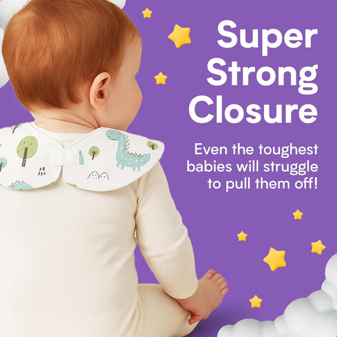 Eli with Love Individually Wrapped Disposable Bibs - Waterproof Baby Feeding Bibs