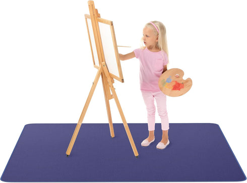 MonsterMat Extra Large Waterproof Splat Mat 60"x60" Super Jumbo Mess Mat for