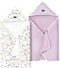 GRSSDER Baby Hooded Towel 2 Pack for Newborn, Super Soft Bath Towels