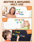 104PCS Magnetic Letters Numbers Alphabet Fridge Magnets, ABC 123 Educational Learning Toy Set for Toddlers Kids