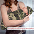 Sozzjile Set, Camo Baby Stuff Swaddle Blanket with Headband and Beanie Newborn Swaddle Sacks Infant Shower Gift