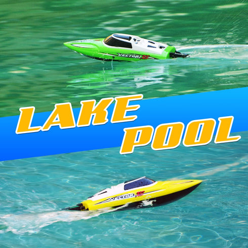 20MPH 2.4Ghz 2 VOLANTEXRC RC Boat Fast RC Boats for Adults Remote Control Boat for Pools and Lake with Rechargeable