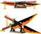 Cosplay Anime Swords Building Set - Double Blade Tengen Uzui Katana Block with Stand Model Kits for Ages 6+