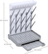 Velakade 15 Countertop Baby Bottle Drying Rack Large Vertical Bottle Dryer for Bottles, Space-Saving Rack for Baby