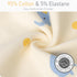 0-3 2-Way Organic Cotton Transitional Baby Swaddling Sack Soft with Arms Up & Sleeves Months, Mitten Cuffs, Zipper