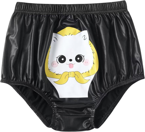 Landofgenie Printed Adult Diaper Covers for Men or Women Reusable Washable Elasticated