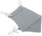 Pure Cotton Storage Bag Double Slot Stroller Organizer for Bottles Diapers Hanging
