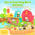 2-4-8, Playset Farm Animals Color Dough Toys for Kids Ages Big Red Barn Farm with Animal Figures Clay Dough Modeling