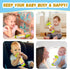 YLXHDO 18 Baby Remote Control Toy with Music and Light - On The Go Remote - Toddler Early Education Learning Toys