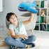 15.7 inches Stuffed Airplane Plush Toys Blue Plane Pillow,Gifts for Kids Adults