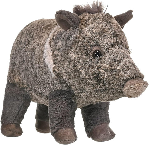 Wild Republic Javelina Plush, 12 Inch Stuffed Animal Toy, Gifts for Kids