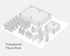 SPARKSTOY Dual Size Action Figure Stand, 1PK (3 Pieces, 6 Stands), Manual Detachable Exclusive Axis System Doll Stand,