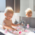 50 Sets Set Jenaai Cute Rubber Cow Gifts Include Squeak Floating Cows Moo Moo Cards Organza Bags Rubber Animal Figures