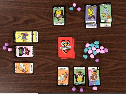 BIRDY CALL Family Party Game Fun Bird-Themed Matching Card Game for Kids, Families & Friends | Fast-Paced Egg