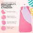 PrideStorellc 0-18 Pride Baby Sleep Sack Cotton Wearables for Babies Months, Newborn Toddler Sleeping Sack