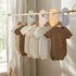QFGasre Closet Closet 8 24+ 8pcs Baby Dividers Nursery Decor Baby Clothes Organizer Double-Sided Clothes Size Hanger